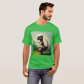 T Rex Hula Dancer T-shirt (Voorkant volledig)