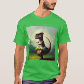T Rex Hula Dancer T-shirt (Voorkant)
