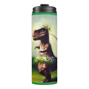 T Rex Hula Dancer Thermosbeker