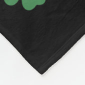T-rex Ik Sla Kont Grappige St. Patrick's Dag Ik Kn Fleece Deken (Hoek)