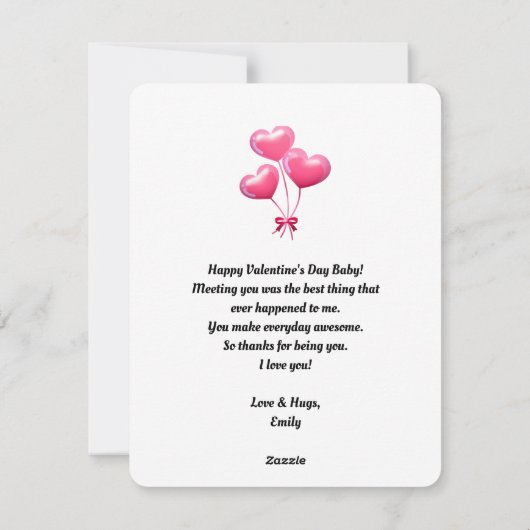 T-Rex in een Top Hat Schattige Funny Valentijn Feestdagenkaart (Achterkant)