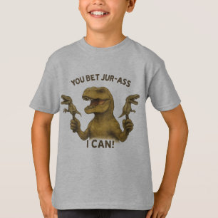 T-Rex jij wedt zo goed als ik kan T-shirt