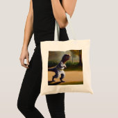T Rex Jogging Tote Bag (Voorkant (product))