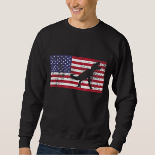 T Rex Jongens Amerikaanse Vlag Meisjes 4th of July Trui