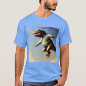 T Rex Jumping T-shirt (Voorkant)
