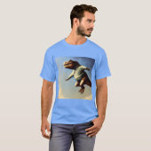 T Rex Jumping T-shirt (Voorkant volledig)