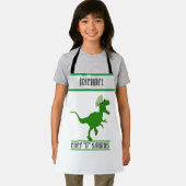 T-Rex Junior Chef Gepersonaliseerde Kinder Schort (Insitu)
