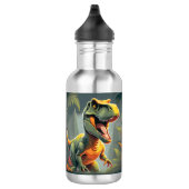 T Rex Jurassic Dinosaur Waterfles (Rechts)