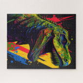 T Rex Jurassic Legpuzzel (Horizontaal)