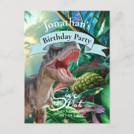 T Rex, Jurassic World, Verjaardag Briefkaart