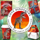 T Rex, Jurassic World, Vuurfeest Plaatskaartje