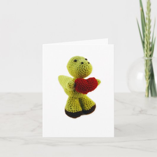 T-rex-kaart - Leeg Feestdagen Kaart (Voorkant)