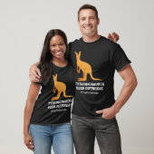 T Rex Kangaroo Tyrannosaurus Deer Australia Humor T-shirt (Unisex)