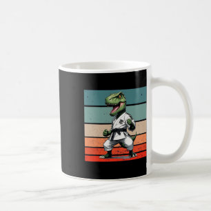 T.rex Karate Gi Zwarte Riemen Felle Machtige Stanc Koffiemok