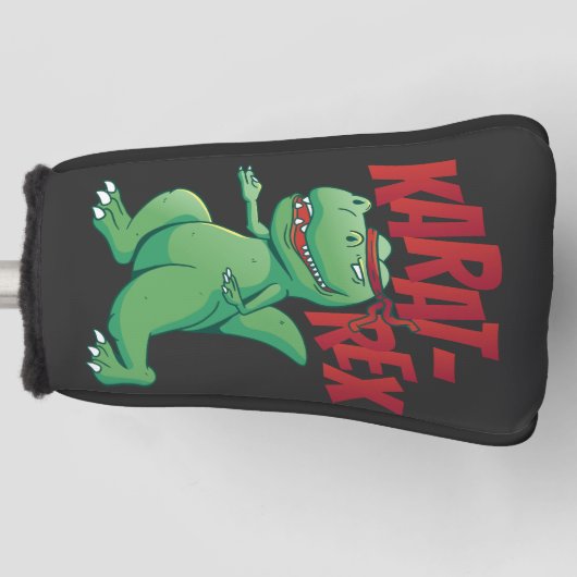 T-Rex Karate Golfheadcover (Voorkant)