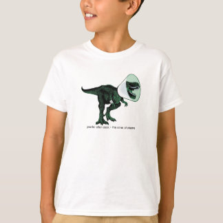 T-Rex-kast van schaamte 2 kind T T-shirt