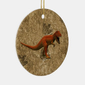T Rex Keramisch Ornament (Rechts)