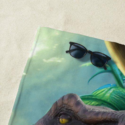 T Rex Kinderen Jurassic Strandlaken (In situ)