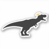 T-Rex King Sticker (Voorkant)