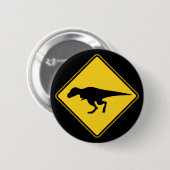 T-Rex-knop Ronde Button 5,7 Cm (Voorkant /achterkant)