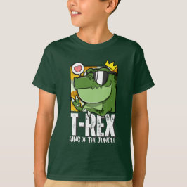 T-rex - Koning van het Oerwoud T-shirt