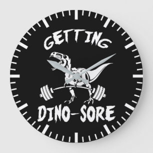 T-Rex, krijgen Dino pijn, grappig, Cartoon, traini Grote Klok