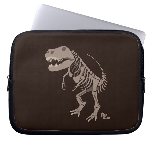 T Rex-laptophoes Laptop Sleeve (Voorkant)