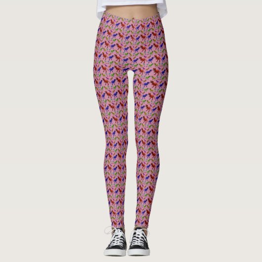 T-Rex Leggings voor vrouwen (Voorkant)