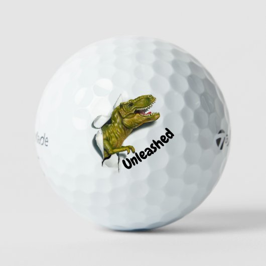 T-Rex losmaken Golfballen (Voorkant)