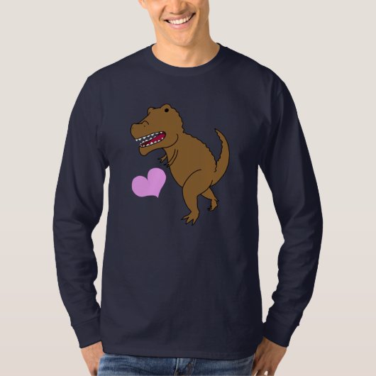T-Rex Love T-shirt (Voorkant)