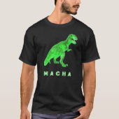 T Rex Macha Caveman T-shirt (Voorkant)