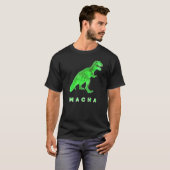 T Rex Macha Caveman T-shirt (Voorkant volledig)