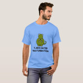 T Rex Masturbation T-shirt (Voorkant volledig)
