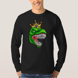 T Rex met Crown Tyrannosaurus Rex Dinosaur T-shirt