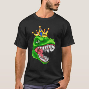 T Rex met kroonTyrannosaurus Rex Dinosaur Lover T-shirt