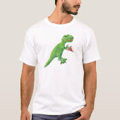 T-Rex met Pizza T-shirt (Voorkant)