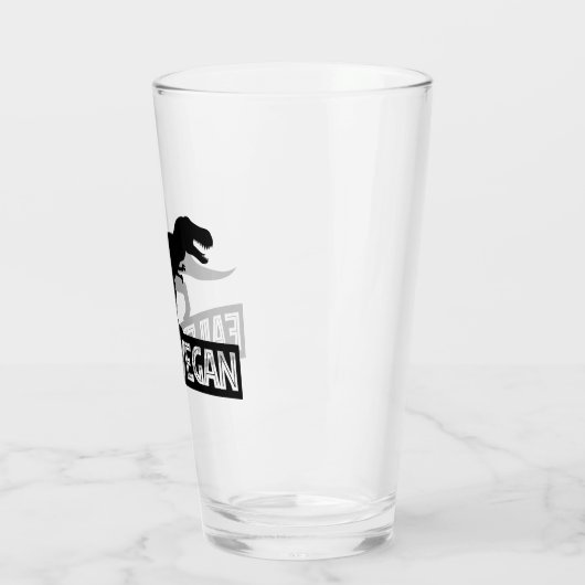 T-Rex mislukt Vegan Glas (Links)