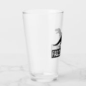 T-Rex mislukt Vegan Glas (Rechts)