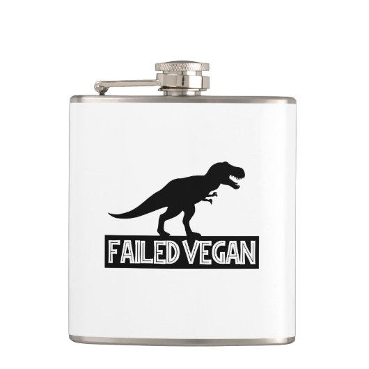 T-Rex mislukt Vegan Heupfles (Voorkant)