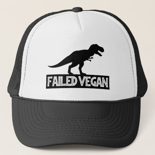 T-Rex mislukt Vegan Trucker Pet (Voorkant)