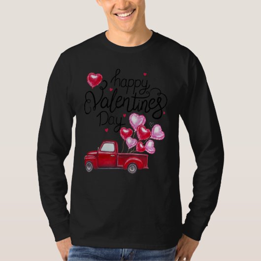 T Rex Monster Truck Riding Toddler Valentineu2019s T-shirt (Voorkant)