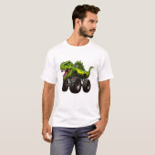 T-Rex Monster Truck T-shirt (Voorkant volledig)
