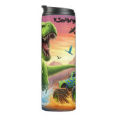 T-Rex Monster Trucks Water Splash Thermosbeker (Geroteerd rechts)