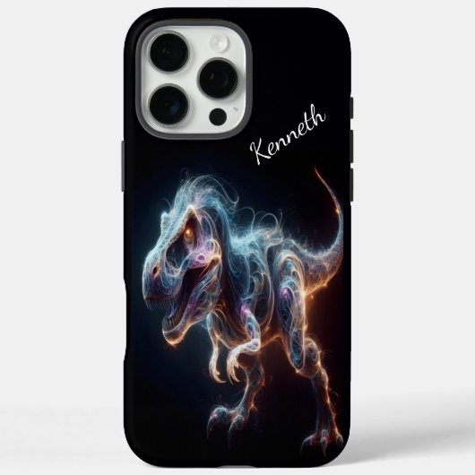 T-Rex nevel Case-Mate iPhone Case (Achterkant)