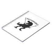 T-rex niet te stoppen - Kies achtergrondkleur Notitieboek (Linkerzijde)