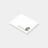 T-rex-notitiestootblok Post-it® Notes (Schuin)