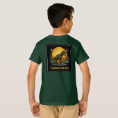 T-Rex onder de prehistorische maan T-shirt