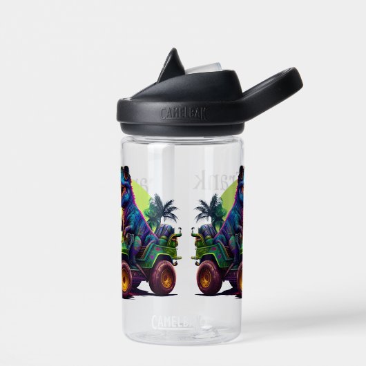 T-Rex onderweg Waterfles (Links)