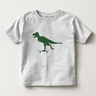 T Rex op een Shirt van het Skateboard