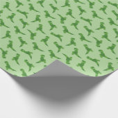 T-Rex Origami Cadeaupapier (Hoek)